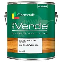 Ora Verde® Acrilico PU Clear Topcoat, 1 Quart, Flat