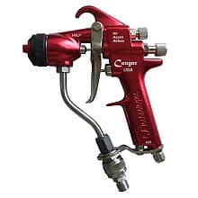 Cougar HVLP Air Assist Spray Gun with 411 Tip