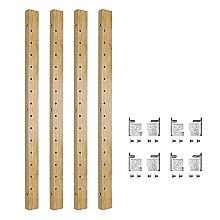 20-7/8" X-Series Pilaster Standard, Maple Finish 250/Pack