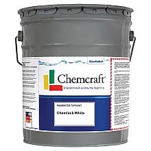 Chemlack Express White Pigmented Topcoat, Matte, 5 Gallon