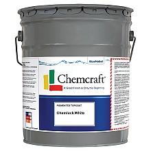 230-2219 Chemlack Express White Pigmented Topcoat, Low Gloss