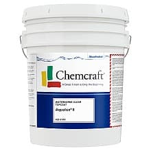 Aqualux II Waterborne Clear Topcoat, Satin, 5 Gallon