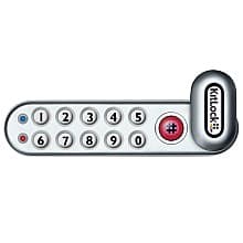 KL1006 Left-Hand Locker Kit, Silver Gray, Keyless