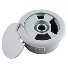 50mm Wire Grommet, White