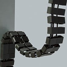 Link 360 51-3/16" Cable Manager Kit, Translucent