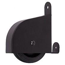 Contemporary Ladder Wheel Assembly for Library Ladders, Black