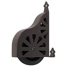 Standard Ladder Wheel Assembly for Library Ladders, Oil Rubbed Bronze