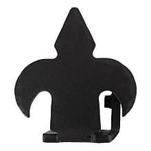 Right Stop Fleur-De-Lis Style for Rolling Barn Doors