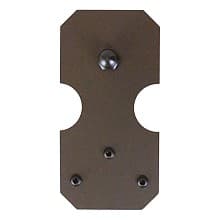 Notched Strap with Roller for Rolling Barn Doors