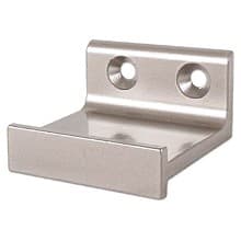 QG Roller Horizontal Bracket Kit, Satin Nickel Finish