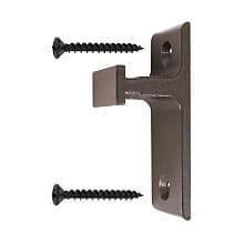 Vertical Wall Bracket For Library Ladders and Rolling Barn Doors