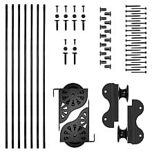 Rolling Hook Ladder Hardware Kit for 16" Wide Library Ladder