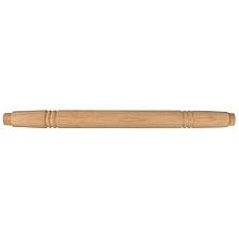 1-1/4" x 19-3/8" Wide Turned Top Rung for Library Ladders