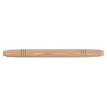 1-1/4" x 19-3/8" Wide Turned Top Rung for Library Ladders
