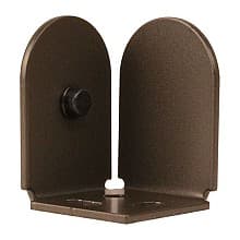 Dome Style Unhanded Stop For Rolling Barn Doors, Oil Rubbed Bronze