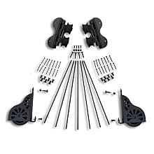 20" Hardware Swivel Kit for Rolling Library Ladders