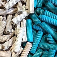 1/4" x 1-1/2" Fluted Dowel Pin, Box of 24000