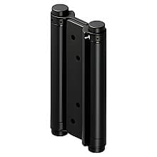 6-5/8" Double Action Saloon Hinge, Paint Black