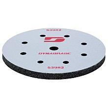 8" Hook and Loop Double-Sided Non-Vacuum Disc Interface Pad, 8 Holes