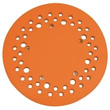 8" Hook and Loop Vacuum Disc Backing Pad, 48 Holes