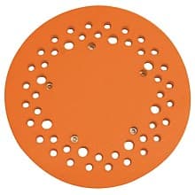 8" Hook and Loop Vacuum Disc Backing Pad, 48 Holes