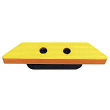 4" x 3/4" Dynafine Hook and Loop Short Nap Non-Vacuum Raised Panel Sanding Pad, No Holes