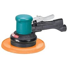 8" Non-Vacuum Two-Hand Gear-Driven Sander with Hook & Loop Pad