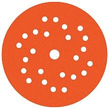 5" DynaCut Extreme Hook and Loop 25 Holes Vacuum Sanding Disc, Aluminum Oxide on Film (50/Pack)