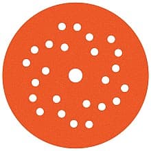 5" DynaCut Extreme Hook and Loop 25 Holes Vacuum Sanding Disc, Aluminum Oxide on Film (50/Pack)