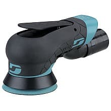 3" Mini-Dynorbital Extreme Random Orbital Sander, 3/32" Orbit Central Vacuum with 6-Hole Hook & Loop Pad