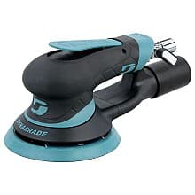 5" Dynorbital Extreme Random Orbital Sander with Speed Regulator, 3/16" Orbit Central Vacuum with 5-Hole Hook & Loop Pad