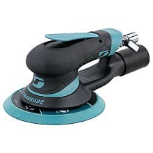 6" Dynorbital Extreme Random Orbital Sander with Speed Regulator, 3/16" Orbit Central Vacuum with 6-Hole Hook & Loop Pad
