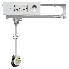 Docking Drawer Blade In-Drawer Outlet with 2 20-amp AC Outlet and 2 65W USB-C Port