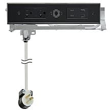 Docking Drawer Blade Duo In-Drawer Outlet with 2 20-amp AC Outlet and 4 30W USB-C/2 USB-A Port