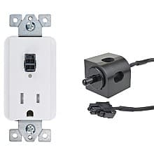 Docking Drawer 15-amp Safety Interlock Outlet with Corner Mount Black Limit Switch Turns OFF Power