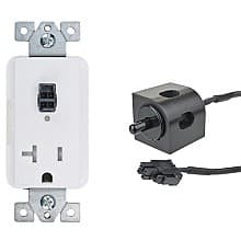 Docking Drawer 20-amp Safety Interlock Outlet with Corner Mount Black Limit Switch Turns OFF Power