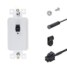 Docking Drawer 15 and 20 amp Safety Interlock for Appliance Garages Disconnect with Magnetic Switch (Normally Closed)