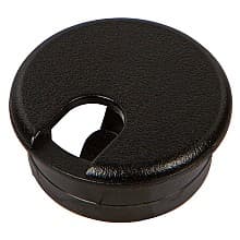 1-3/4" Grommet Cap and Liner Set for 1-1/2" Hole, Matte Black