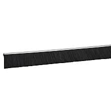 6' Brush Strip, Matte Black