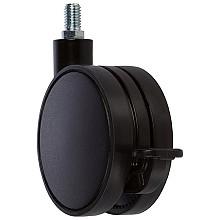 4" Caster with Brake, Black