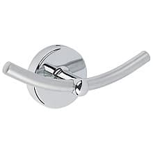 CH11 Longhorn Coat Hook, Satin Chrome