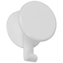 CH2 Double Disc Coat Hook, Glossy White