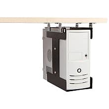 Sliding Universal CPU Holder, Matte Black