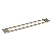 12-9/32" Rectangular Bracket Drawer Pull, Satin Nickel