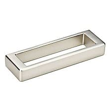 3-25/32" Rectangle Drawer Pull, Satin Nickel