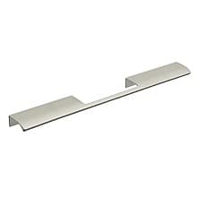 1-11/32" Large Urban Edge Drawer Pull, Brushed Satin Aluminum