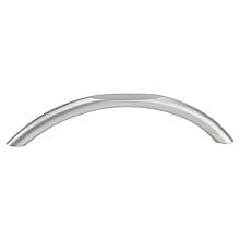 3-25/32" Flat Top Handle Drawer Pull, Satin Stainless Steel