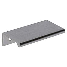 2" Tab Drawer Pull, Satin Chrome