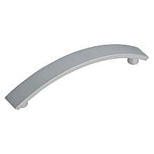 3-25/32" Curved Bar Drawer Pull, Matte Chrome