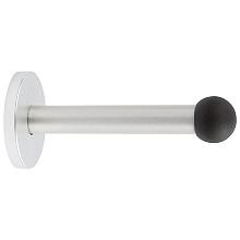 4-7/8" Projection Door Stop, Satin Aluminum